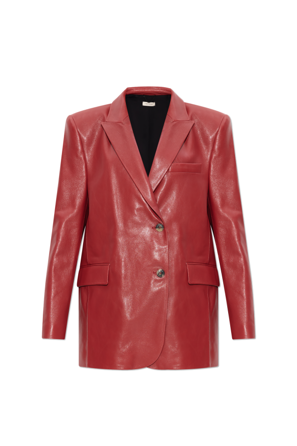 ‘greenock’ leather blazer od The Mannei